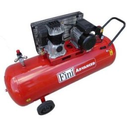 Fini Advanced MK 113-200-4 - Compressore aria elettrico trifase a cinghia - motore 4 HP - 200 lt