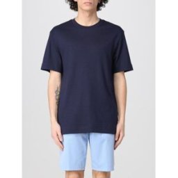 Boss T-shirt basic in misto cotone Blue Taglia XL