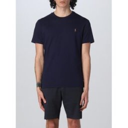 Ralph Lauren T-shirt basic con mini logo Blue Navy Taglia S