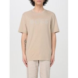 Boss T-shirt basic in cotone Beige Taglia XS