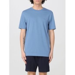 Boss T-shirt basic in jersey di cotone Azzurro Taglia M