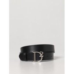 Dsquared2 Cintura D2 in pelle Nero Taglia 80
