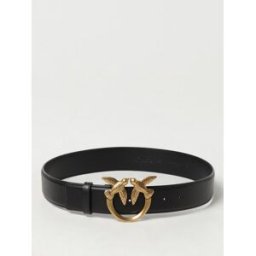 Pinko Cintura Love Berry in pelle Nero Taglia M