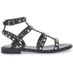 Sandali Neri Con Cinturini E Borchie Dorate ME & ME 663 37
