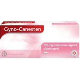 BAYER SpA Gyno-Canesten - Trattamento dei sintomi associati alla candida - 12 compresse Vaginali