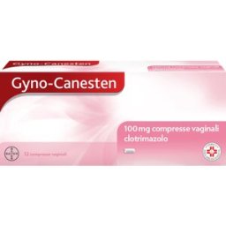 BAYER SpA Gyno-Canesten - Trattamento dei sintomi associati alla candida - 12 compresse Vaginali