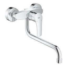 Grohe Eurosmart Miscelatore Monocomando Per Lavello Parete Cromato Codice Prod: 32224003