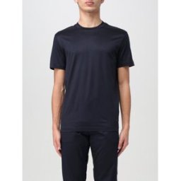 Emporio Armani T-shirt in misto cotone Blue Taglia M