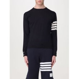 Thom Browne Maglione Tom Browne in lana vergine Blue Taglia 2