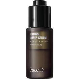 HCS Srl FaceD Super Siero Retinolo - Siero bifasico antiage per viso e contorno occhi - 30 ml