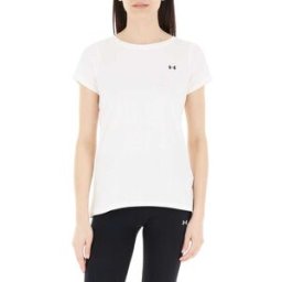 Under Armour T-shirt tessuto tecnico BIANCO SM