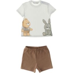 MAYORAL Set 2 pz MARRONE 12M