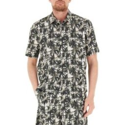 Armani Exchange Camicia maniche corte VERDE SCURO XL