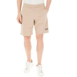 EA7 EMPORIO ARMANI Bermuda in felpa BEIGE XL