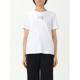 Max Mara T-shirt in cotone Bianco Taglia L