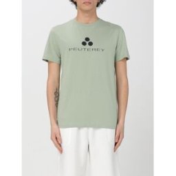 Peuterey T-shirt in cotone con logo Verde Taglia S