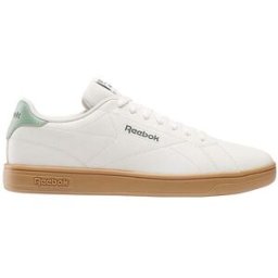 Sneakers Bianche con Suola Marrone Reebok Court Clean 42½