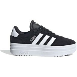 Sneakers Nere e Bianche Con Flatform Adidas VL Court Bold 38