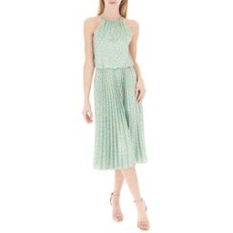 RINASCIMENTO Abito plissettato ACQUAMARINA M