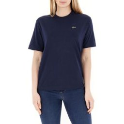 Lacoste T-shirt girocollo BLU NAVY 46