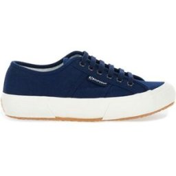 SUPERGA SCARPE Sneakers in tessuto BLU NOTTE 38