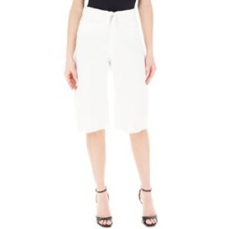 VICOLO Bermuda in cotone BIANCO M