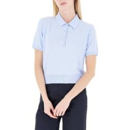 PATRIZIA PEPE Polo in maglia AZZURRO CHIARO II