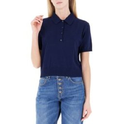 PATRIZIA PEPE Polo in maglia BLU SCURO 0