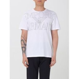 Emporio Armani T-shirt con maxi logo Bianco Taglia M