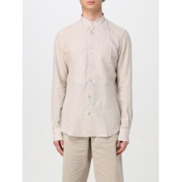 Eleventy Camicia in lino Beige Taglia S