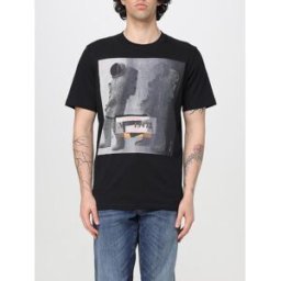 Paul Smith T-shirt stampata in cotone organico Nero Taglia L