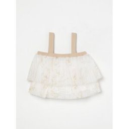 Liujo Top crop in tulle Fantasia Taglia 16
