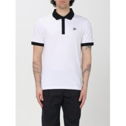Lagerfeld Polo in cotone stretch Bianco Taglia S