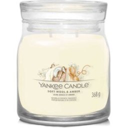 Yankee Candle Candela Fragranza Soft Wool & Amber 1721078E