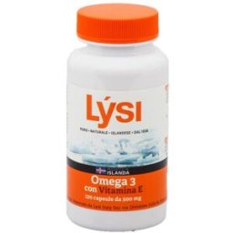 LYSI ITALY Snc di Sirbu Marina Lysi Omega 3 e Vitamina E 120 capsule - Integratore Alimentare