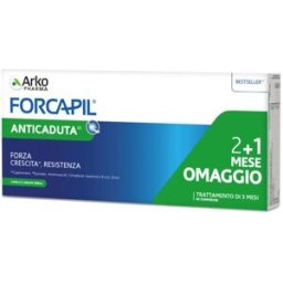 Forcapil Arkopharma Anticaduta Integratore PROMO 3x30 Compresse
