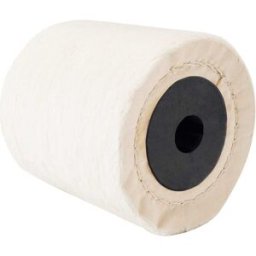Scheppach SPAZZOLA A RULLO IN COTONE PER SATINATRICI SPAZZOLATRICI PER LUCIDARE Ø125x100 mm
