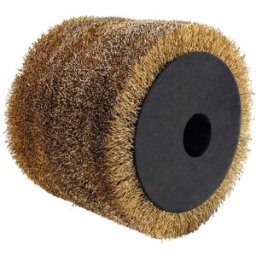 Scheppach SPAZZOLA A RULLO IN FILO METALLICO PER SATTINATRICI E SPAZZOLATRICI Ø125x100 mm