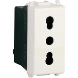 Vimar PRESA BIPASSO PLANA 2P+T 10/16A