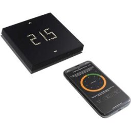 Vimar TERMOSTATO DA PARETE CONNESSO WI-FI COMANDI SMART TOUCH 230 V COLORE NERO