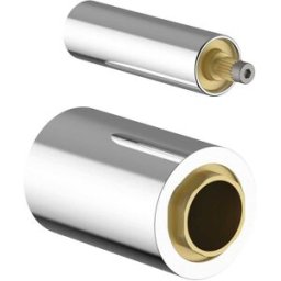 Teorema PROLUNGA PER MISCELATORE DOCCIA INCASSO 2 VIE CON DEVIATORE ROTATIVO CROMO