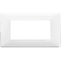 Vimar PLACCA PLANA 4 MODULI REFLEX NEVE