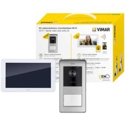 Vimar KIT VIDEOCITOFONICO MONOFAMILIARE WI-FI K42955 A 2 FILI MONITOR 7" CON RFID