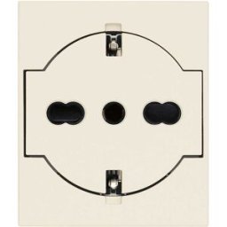 Vimar PRESA UNIVERSALE LINEA CANAPA 2P+T 16A P40 FILO MURO 2 MODULI 250V