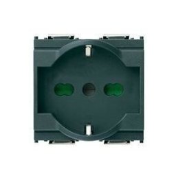 Vimar PRESA UNIVERSALE IDEA 2P+T 16A 250V COLORE GRIGIO 2 MODULI