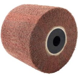 Scheppach SPAZZOLA A RULLO IN FIBRA SINTETICA PER SATINATRICI E SPAZZOLATRICI Ø125x100 mm