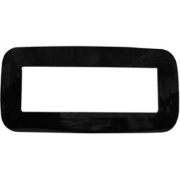 Vimar PLACCA ROUND 7 MODULI ARKE' COLOR NERO