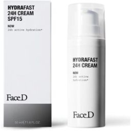 HCS Srl FaceD Hydra Fast 24h - Crema Idratante SPF15 - 50ml