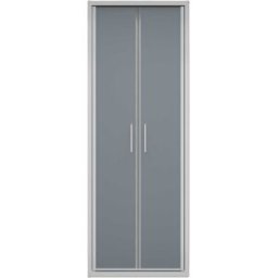Tecnomat PORTA DOCCIA SMART SALOON 70-74 H 195 cm VETRO TEMPERATO SATINATO 6 mm CROMATO REVERSIBILE