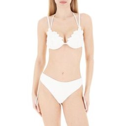 TWINSET Bikini con perline PANNA 2